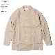 RULE [롼] - COTTON SILK OPENNECK SHIRT / BEIGE