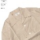 RULE [롼] - COTTON SILK OPENNECK SHIRT / BEIGE