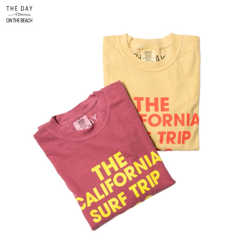 【THE DAY ON THE BEACH】 GARMENT DYED L/S SLEEVE TSHIRT 2COL THE