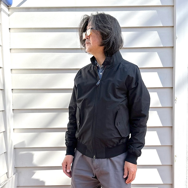Baracuta [Х饯] - G9 MODERN CLASSIC HARRINGTON JACKET - BARACUTA CLOTH / Dark Navy