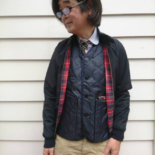 Baracuta [Х饯] - G9 MODERN CLASSIC HARRINGTON JACKET - BARACUTA CLOTH / Dark Navy