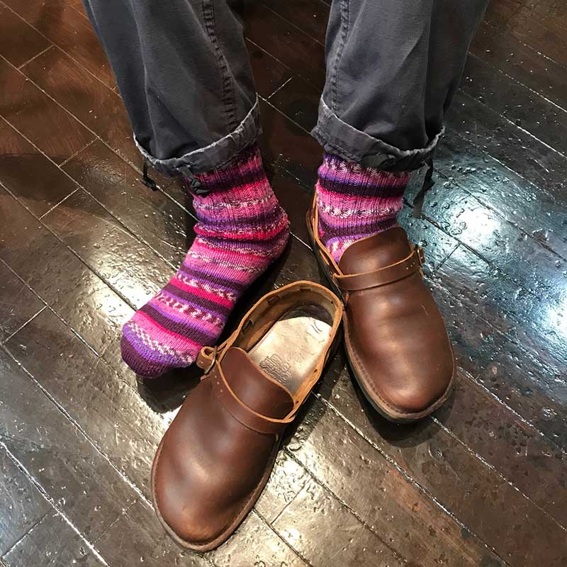 GRANGE CRAFT [󥸥ե] - FAIRISLE WOOL SOCKS  / 9Col.