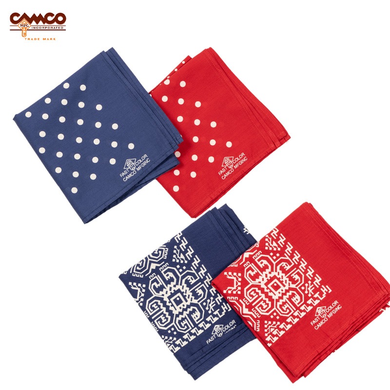 RESTOCKCAMCO [ॳ] - PRINT BANDANA / 4Col.