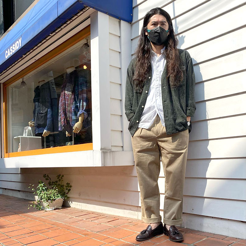 RESTOCKPOLO RALPH LAUREN ڥݥե- WHITMANCHINO-PLEATED CHINO - KHAKI