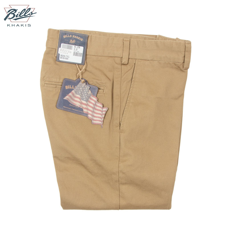 Bills Khakis [ӥ륺] - M3_STRAIGHT FIT_ORIGINAL TWILL / BRITISH KHAKI