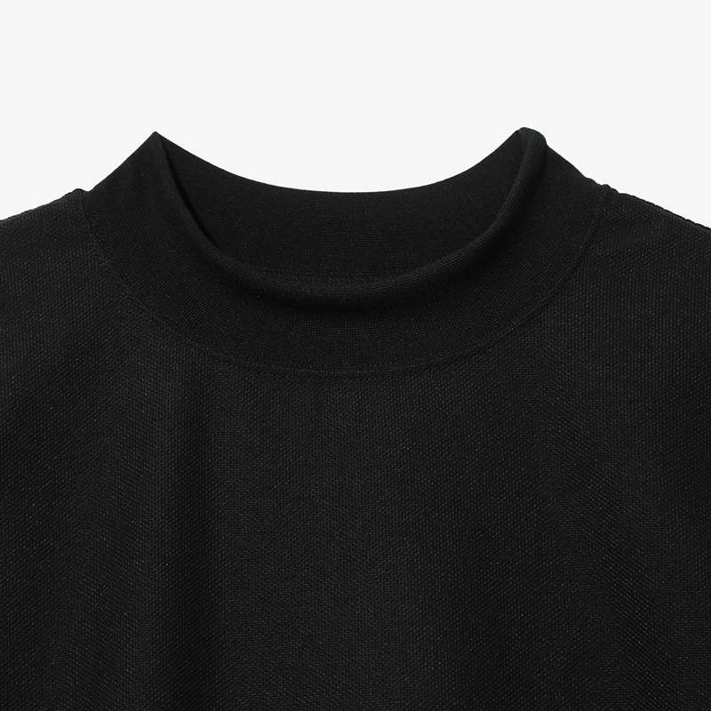 NEEDLES[ˡɥ륹] - S/S MOCK NECK TEE - POLY PIQUE