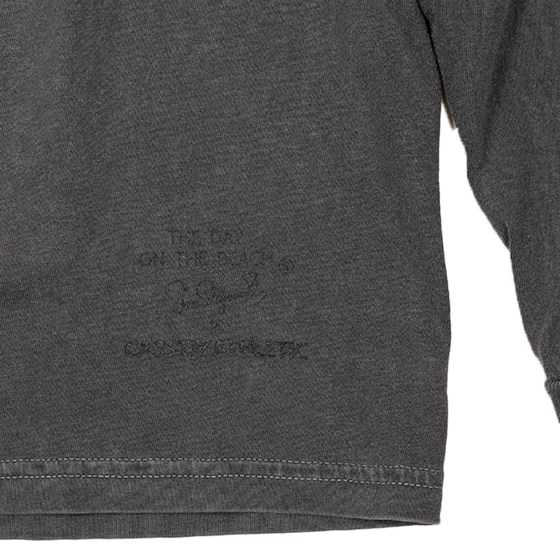 THE DAY ON THE BEACH  CASSIDY ATHLETIC- GARMENT DYED LONG SLEEVE T-SHIRT - 2COL.