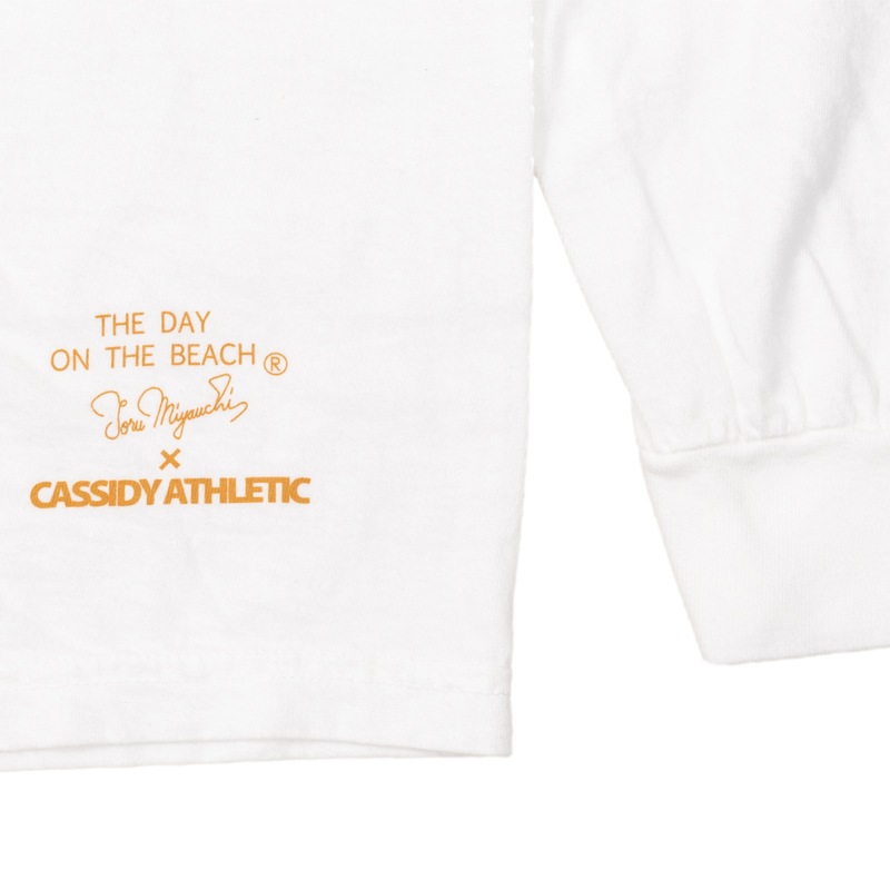 THE DAY ON THE BEACH  CASSIDY ATHLETIC- GARMENT DYED LONG SLEEVE T-SHIRT - 2COL.