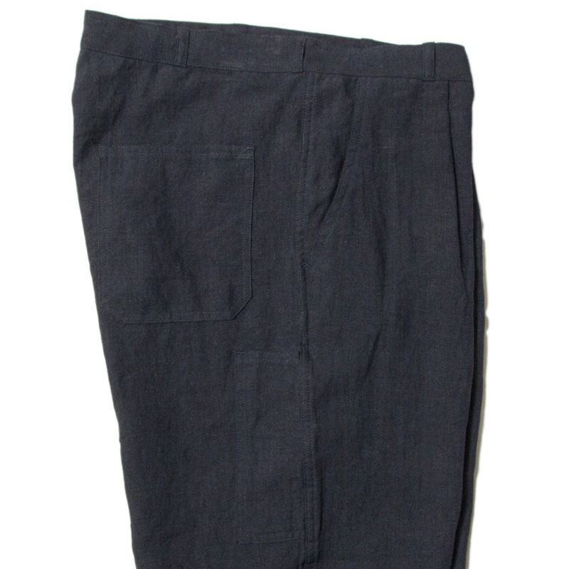 WELCOME RAIN [륫 쥤] - Linen French Work PT [WR4-PT007] Navy
