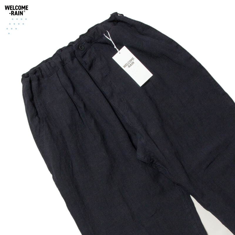 WELCOME RAIN [륫 쥤] - Linen French Work PT [WR4-PT007] Navy