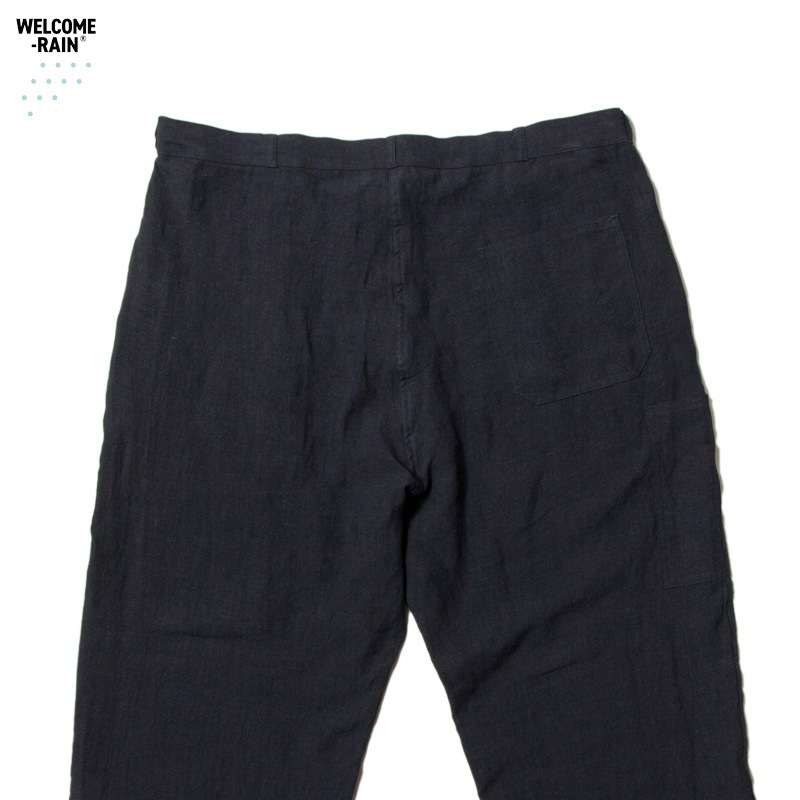 WELCOME RAIN [륫 쥤] - Linen French Work PT [WR4-PT007] Navy