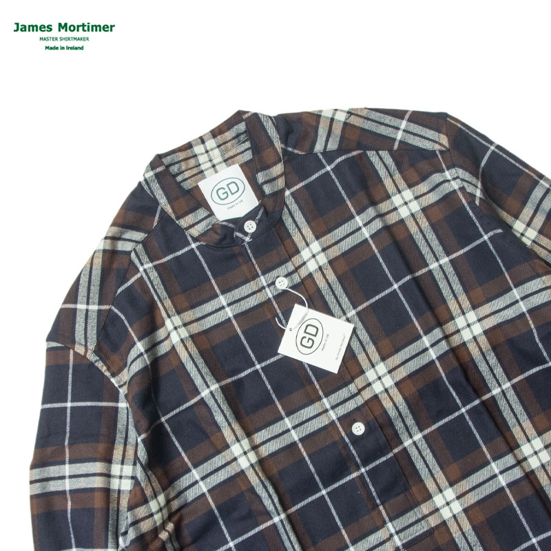 GD by JAMES MORTIMER [GD by ॹƥޡ] - GRANDAD COLLAR SHIRTS / 2Col.