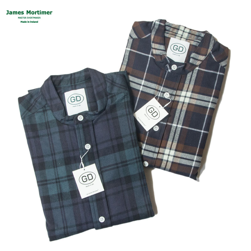 GD by JAMES MORTIMER [GD by ॹƥޡ] - GRANDAD COLLAR SHIRTS / 2Col.