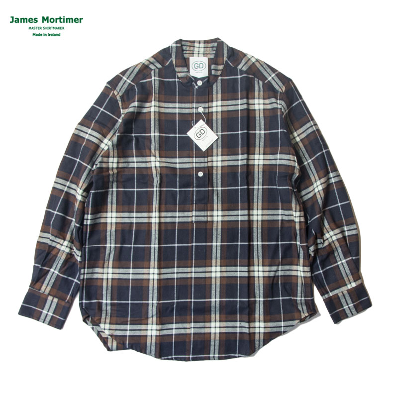 GD by JAMES MORTIMER [GD by ॹƥޡ] - GRANDAD COLLAR SHIRTS / 2Col.
