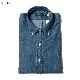 POLO RALPH LAUREN [ݥ  ] - CUSTOM FIT BUTTON DOWN SHIRT - DENIM