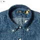 POLO RALPH LAUREN [ݥ  ] - CUSTOM FIT BUTTON DOWN SHIRT - DENIM