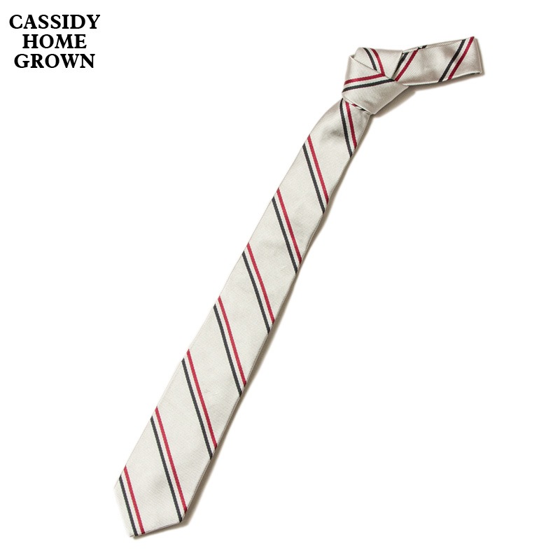 CASSIDY HOME GROWN [㥷ǥۡ॰] - SILK REPP TIE  / 2COL.