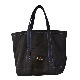 IVY PREPSTER [�����ӡ� �ץ�åץ�����] - MONTAUK CANVAS TOTE BAG - BLACK / BLACK