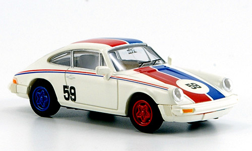 1/87 Porsche ポルシェ 911 No.59 white blue red Brekina 梱包サイズ