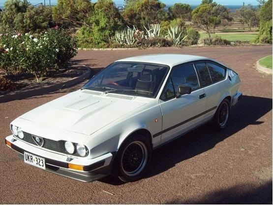 1/87 Alfa Romeo GTV 6 1983 アルファロメオ 1972 白 | ミニカー,車