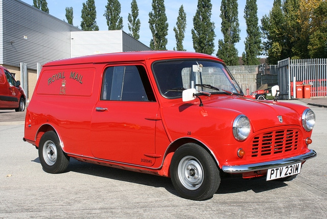 優待特典一覧 ミニ Van Mini 1/87 バン 郵便車 メール ロイヤル Mail Royal オフィシャルグッズ