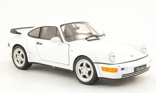 1/24 Porsche ポルシェ 911 964 Turbo ターボ 白 ホワイト | ミニカー