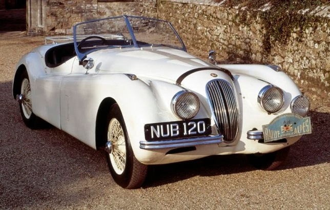 1/43 ジャガー Jaguar XK120 1948 白 ホワイト | ミニカー,車