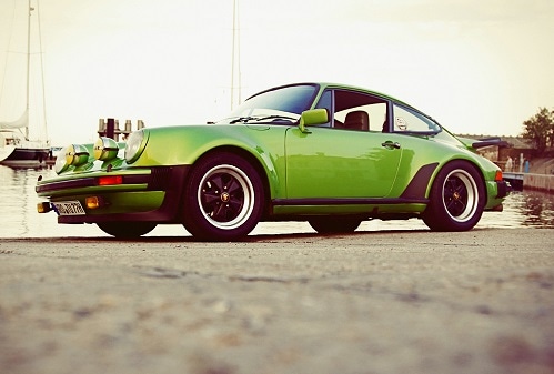 1/64 Porsche 911 Turbo 3.0 ポルシェ グリーン 緑 | ミニカー,車