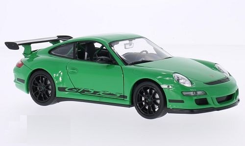 1/24 Porsche ポルシェ 911 GT3 RS 997 グリーン 緑 | ミニカー,車
