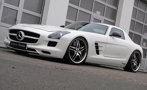 1/24 Mercedes SLS AMG C197 メルセデス ベンツ ホワイト 白