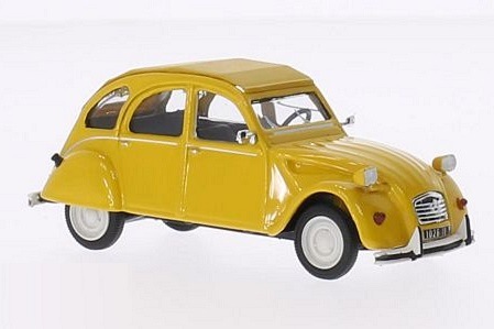 1/43 Citroen シトロエン 2CV6 Club 1981 黄色 イエロー | ミニカー,車