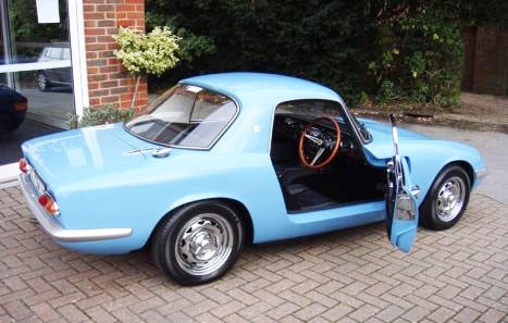 1960 Lotus Elite ミニカー 水色 1/24 Lotus ロータス Elan エラン 1965 水色 ライトブルー