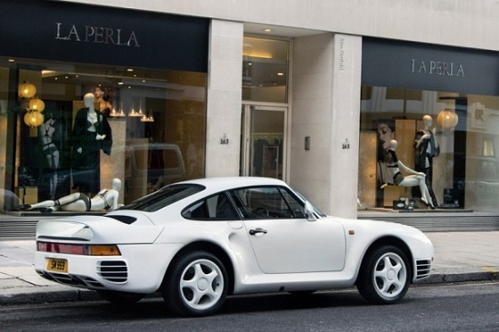 1/43 Porsche ポルシェ 959 S 白 ホワイト White Spark | ミニカー,車