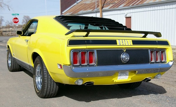 1/24 Ford Mustang Boss 429 フォード マスタング 1970 黄 黒