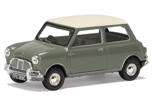 1/43 Mini Morris Cooper Mk1 ミニ モーリス クーパー グレー 白