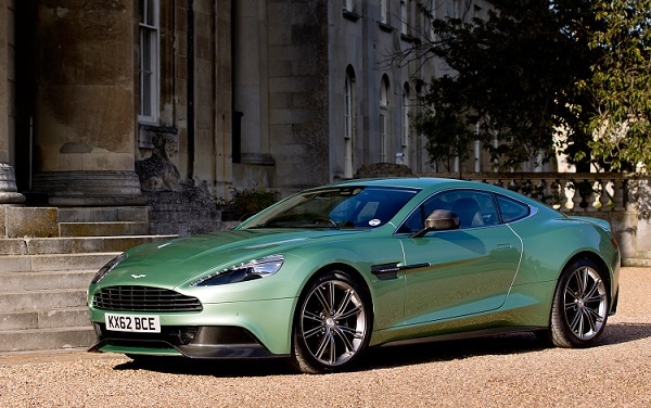 1/43 Aston Martin Vanquish Coupe metallic-green RHD アストン