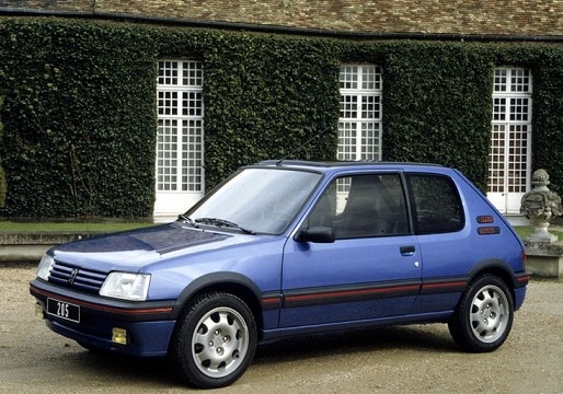 1/43 プジョー メタリック ブルー Peugeot 205 GTI 1992 | ミニカー,車