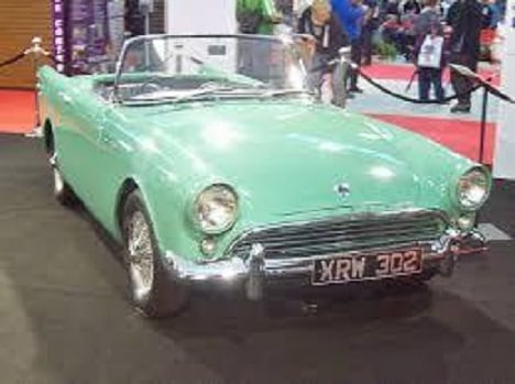 【2台セット】ミニカー HUSKY ハスキー ジャガー サンビームアルパイン 1/43 サンビーム アルパイン プロトタイプ Sunbeam Alpine RHD
