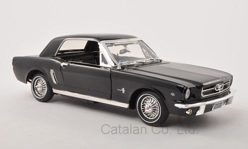 ジャンク 1/18 フォードムスタング ミニカー 1/18 Ford Mustang Hardtop 1964 フォード ムスタング ブラック