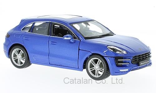 1/24 ポルシェ マカン Porsche Macan メタリック ブルー 青 梱包サイズ