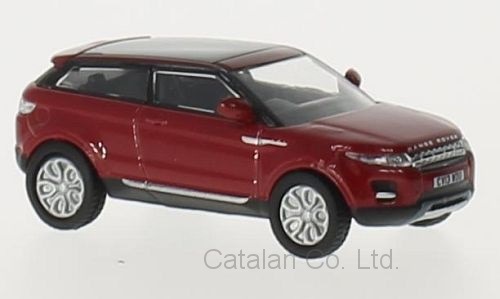 1/76 ランドローバー レンジローバー エヴォーク 赤 レッド RED 英国