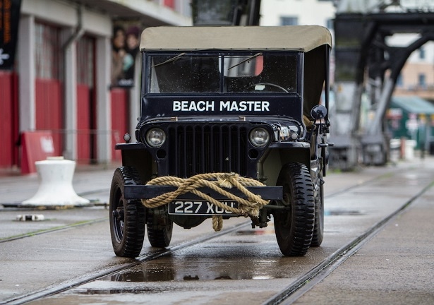 1/76 ジープ ウィリーズ 英国 海軍 Jeep Willys MB Royal Navy 梱包