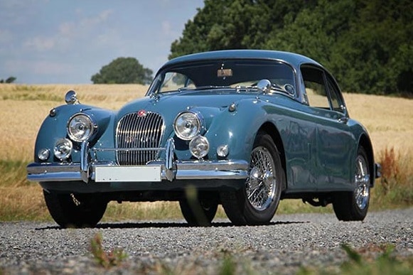 1/43 ジャガー ブルー 青 Jaguar XK150 FHC RHD 梱包サイズ60