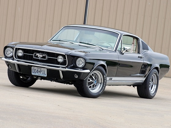1/43 フォード ムスタング ファストバック 黒 ブラック Ford Mustang