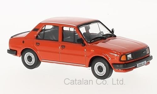 1/43 Skoda 120L 1984 1:43 Abrex シュコダ スコダ 赤 レッド