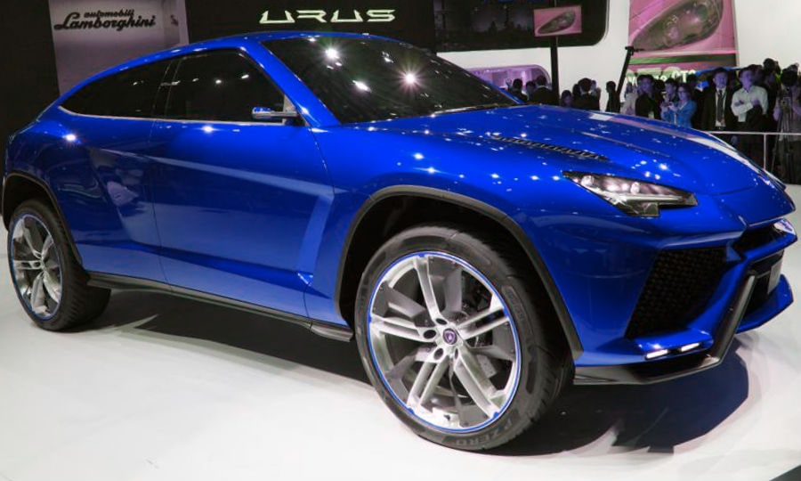 1/18 ランボルギーニ ウルス Lamborghini Urus メタリック ブルー 2012