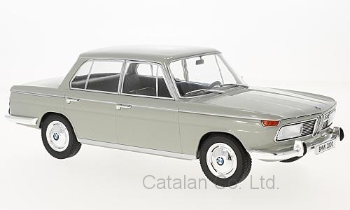 1/18 BMW 2000 グレー 1966 MCG製 ダイキャスト製ミニカー 1/18 BMW 2000 グレー 1966 1:18 MCG 梱包サイズ80 | ミニカー