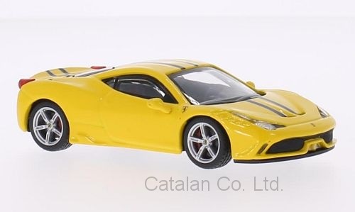1/43 フェラーリー スペチアーレ 黄色 イエロー Yellow Ferrari 458