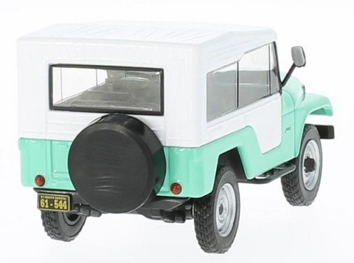 1/43 ジープ グリーン ホワイト Jeep CJ5 CJ-5 1963 梱包サイズ60