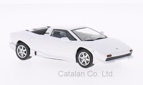 1/43 ランボルギーニ ホワイト 白 Lamborghini P140 1988 梱包サイズ60